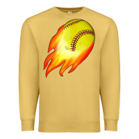 Antique Gold softball Premium Sweatshirt - JahusDesignShop
