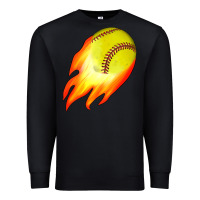 Black softball Premium Sweatshirt - JahusDesignShop