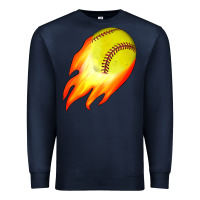 Navy softball Premium Sweatshirt - JahusDesignShop