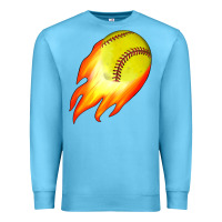 Ocean Blue softball Premium Sweatshirt - JahusDesignShop