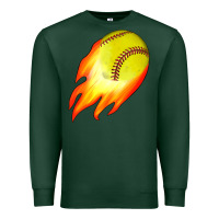 Sports Green softball Premium Sweatshirt - JahusDesignShop