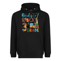 Black ready to rock 3rd grade Heavyweight Hoodie - JahusDesignShop