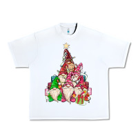 White christmas tree Urban Heavy Tee - MaliasSmallBusiness
