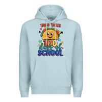 Blue Mist taco bout 100 days of school Premium Hoodie - MaliasSmallBusiness