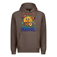 Coffee taco bout 100 days of school Premium Hoodie - MaliasSmallBusiness