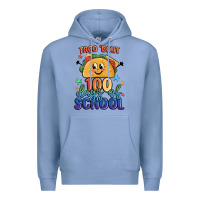 Colony Blue taco bout 100 days of school Premium Hoodie - MaliasSmallBusiness