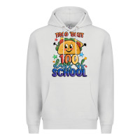 Dove Grey taco bout 100 days of school Premium Hoodie - MaliasSmallBusiness