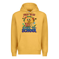 Mustard taco bout 100 days of school Premium Hoodie - MaliasSmallBusiness