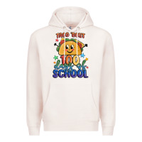 Pale Pink taco bout 100 days of school Premium Hoodie - MaliasSmallBusiness