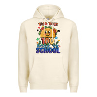 Tofu taco bout 100 days of school Premium Hoodie - MaliasSmallBusiness