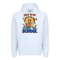White taco bout 100 days of school Premium Hoodie - MaliasSmallBusiness