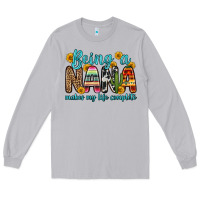 Moon Dust being a nana makes my life complete Long Sleeve Tee - Zillion Design Studio