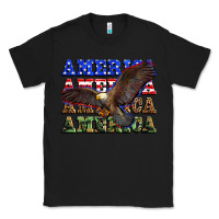 Black america america america america Classic Tee - Zillion Design Studio