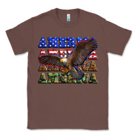 Chestnut america america america america Classic Tee - Zillion Design Studio