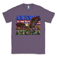 Lavender america america america america Classic Tee - Zillion Design Studio