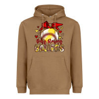 Toasted Coconut busy raising ballers Heavyweight Hoodie - Artiststas