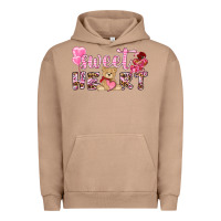 Pigment Burro sweetheart with bear Urban Hoodie - NancyCooperArtShop