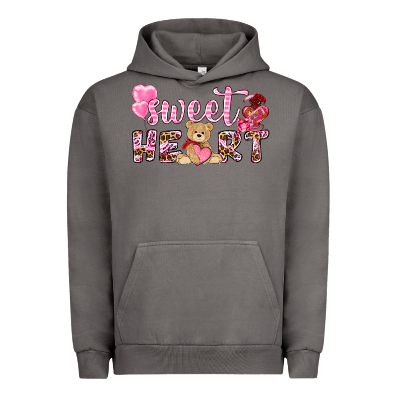 Sweetheart With Bear Urban Hoodie by NancyCooperArtShop | Teevron