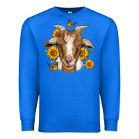 True Royal sunflower goat Premium Sweatshirt - Jasminsmagicworld