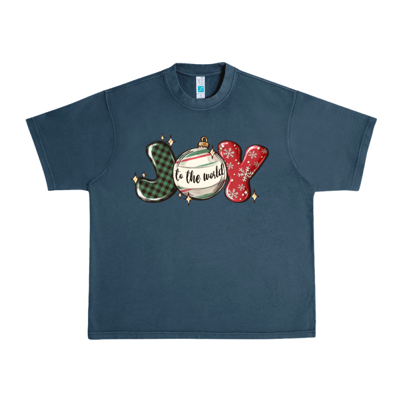 Joy To The World Urban Heavy Tee by MaliasSmallBusiness | Teevron