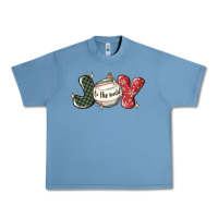 Pebble Blue joy to the world Urban Heavy Tee - MaliasSmallBusiness