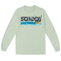 Matcha school custodian Long Sleeve Tee - texasbilliewilder