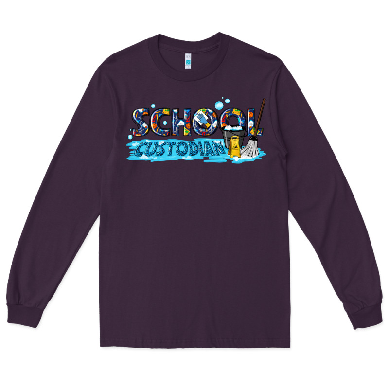 School Custodian Long Sleeve Tee by texasbilliewilder | Teevron