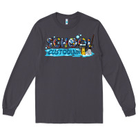 Smoke school custodian Long Sleeve Tee - texasbilliewilder