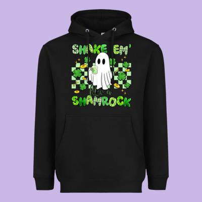 Shake Em' Like A Shamrock Heavyweight Hoodie Designed By Artiststas