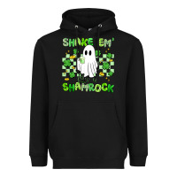 Black shake em' like a shamrock Heavyweight Hoodie - Artiststas