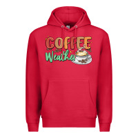 Cardinal coffee weather Premium Hoodie - MaliasSmallBusiness