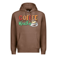 Chestnut coffee weather Premium Hoodie - MaliasSmallBusiness