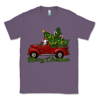Lavender merry christmas baby sheep trees with truck Classic Tee - RanaPortraitStore