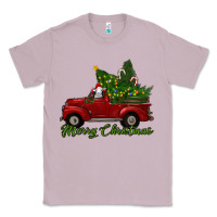 Lilac merry christmas baby sheep trees with truck Classic Tee - RanaPortraitStore
