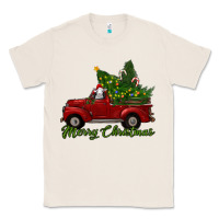 Natural merry christmas baby sheep trees with truck Classic Tee - RanaPortraitStore