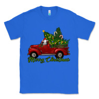 True Royal merry christmas baby sheep trees with truck Classic Tee - RanaPortraitStore