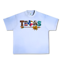 Grape Ice texas with arrow and sunflowers Urban Heavy Tee - Artiststas