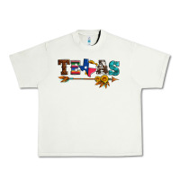 Pistachio texas with arrow and sunflowers Urban Heavy Tee - Artiststas
