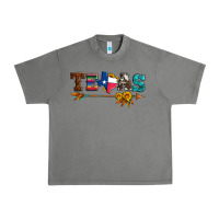 Tornado texas with arrow and sunflowers Urban Heavy Tee - Artiststas