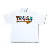White texas with arrow and sunflowers Urban Heavy Tee - Artiststas