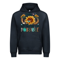 Navy with god all things are possible malias Urban Hoodie - MaliasSmallBusiness