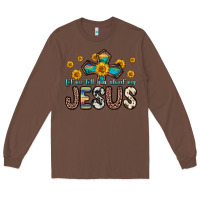 Chestnut let me tell you about my jesus Long Sleeve Tee - Zillion Design Studio