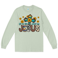 Matcha let me tell you about my jesus Long Sleeve Tee - Zillion Design Studio
