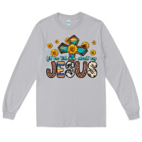 Moon Dust let me tell you about my jesus Long Sleeve Tee - Zillion Design Studio