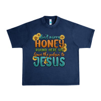 Navy don't worry honey 'round here we Urban Heavy Tee - MaliasSmallBusiness