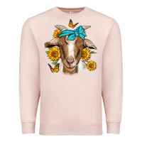 Sunflower Bandana Goat Premium Sweatshirt | Teevron