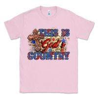 Bubblegum Pink this is god's country Classic Tee - Zillion Design Studio