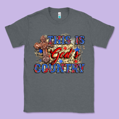 This Is God's Country Classic Tee Designed By Zillion Design Studio