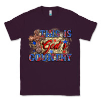 Plum this is god's country Classic Tee - Zillion Design Studio
