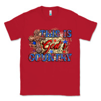 Red this is god's country Classic Tee - Zillion Design Studio